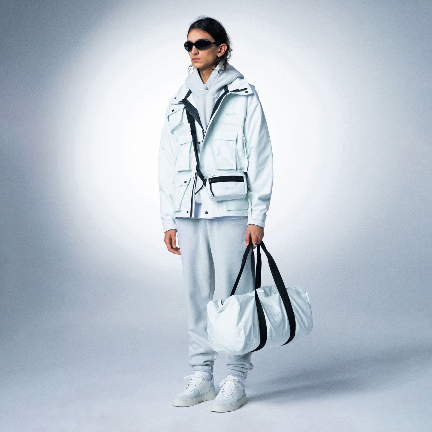 Ice Grey Duffle Bag