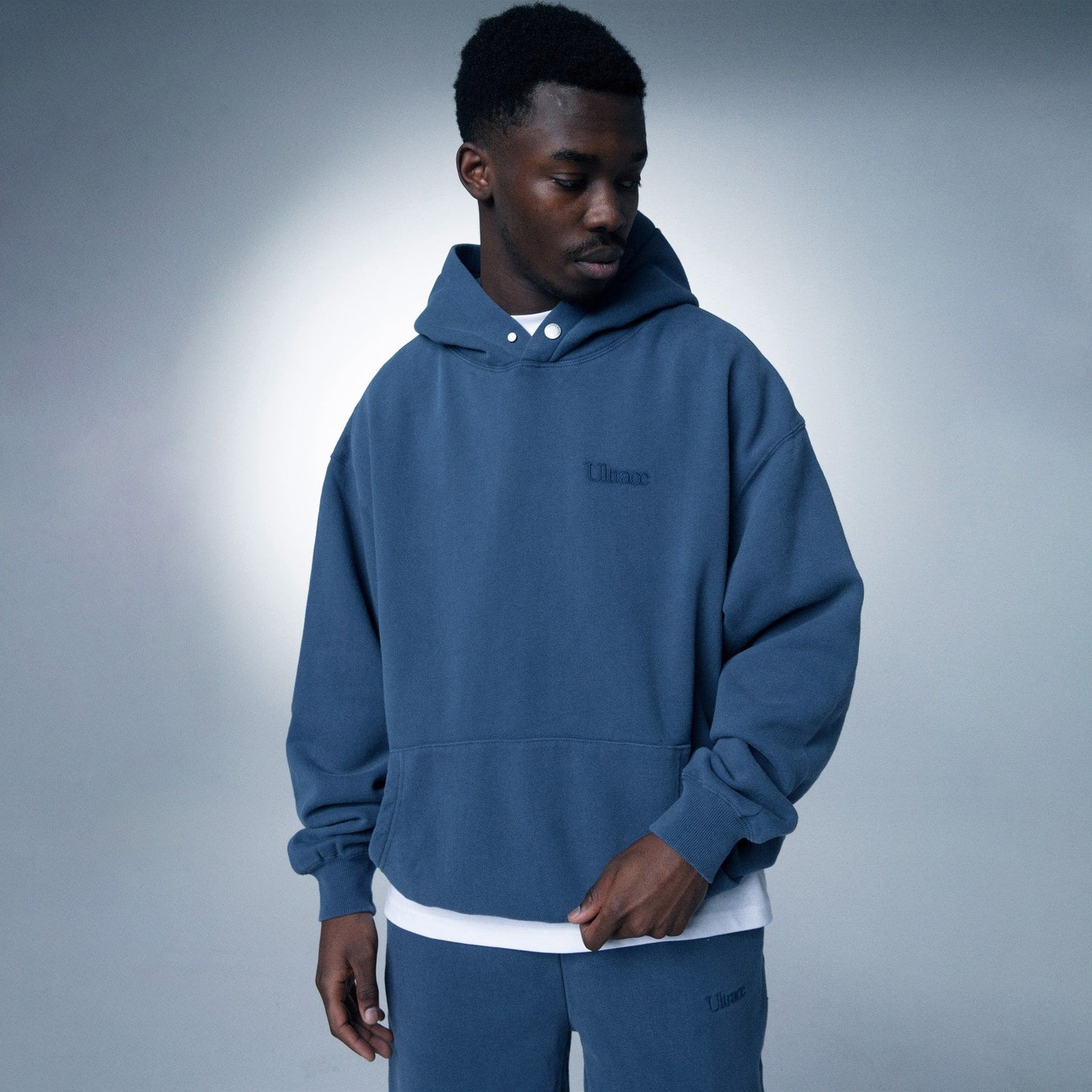 Vintage Blue Hoodie