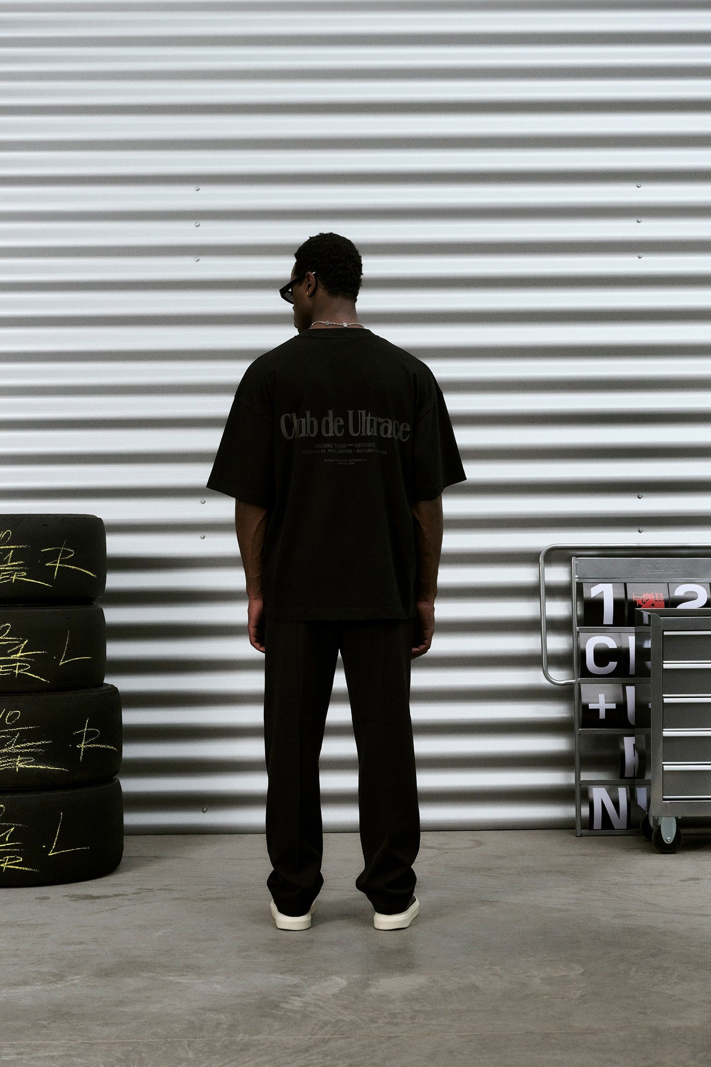 Crest Black T-Shirt