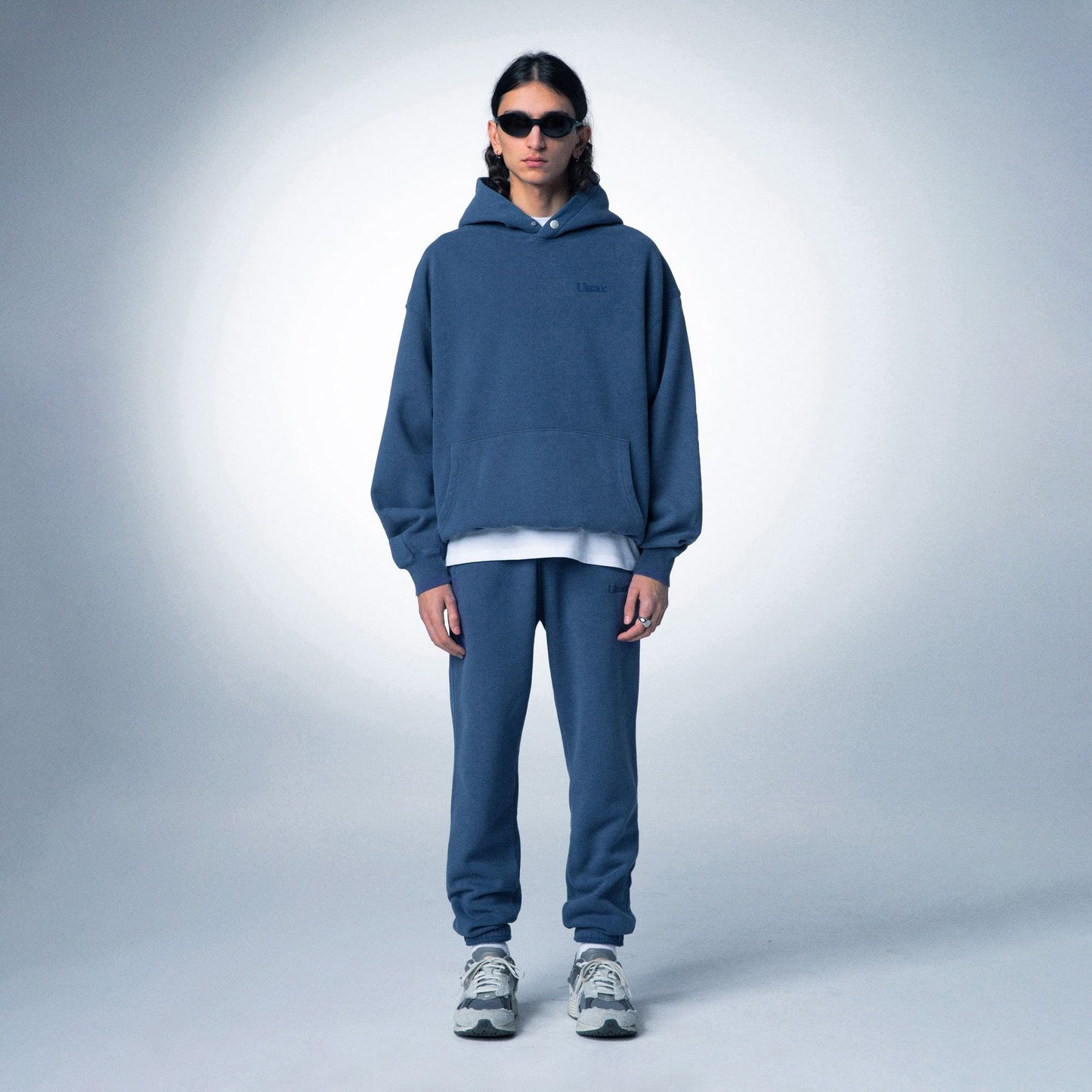 Vintage Blue Hoodie