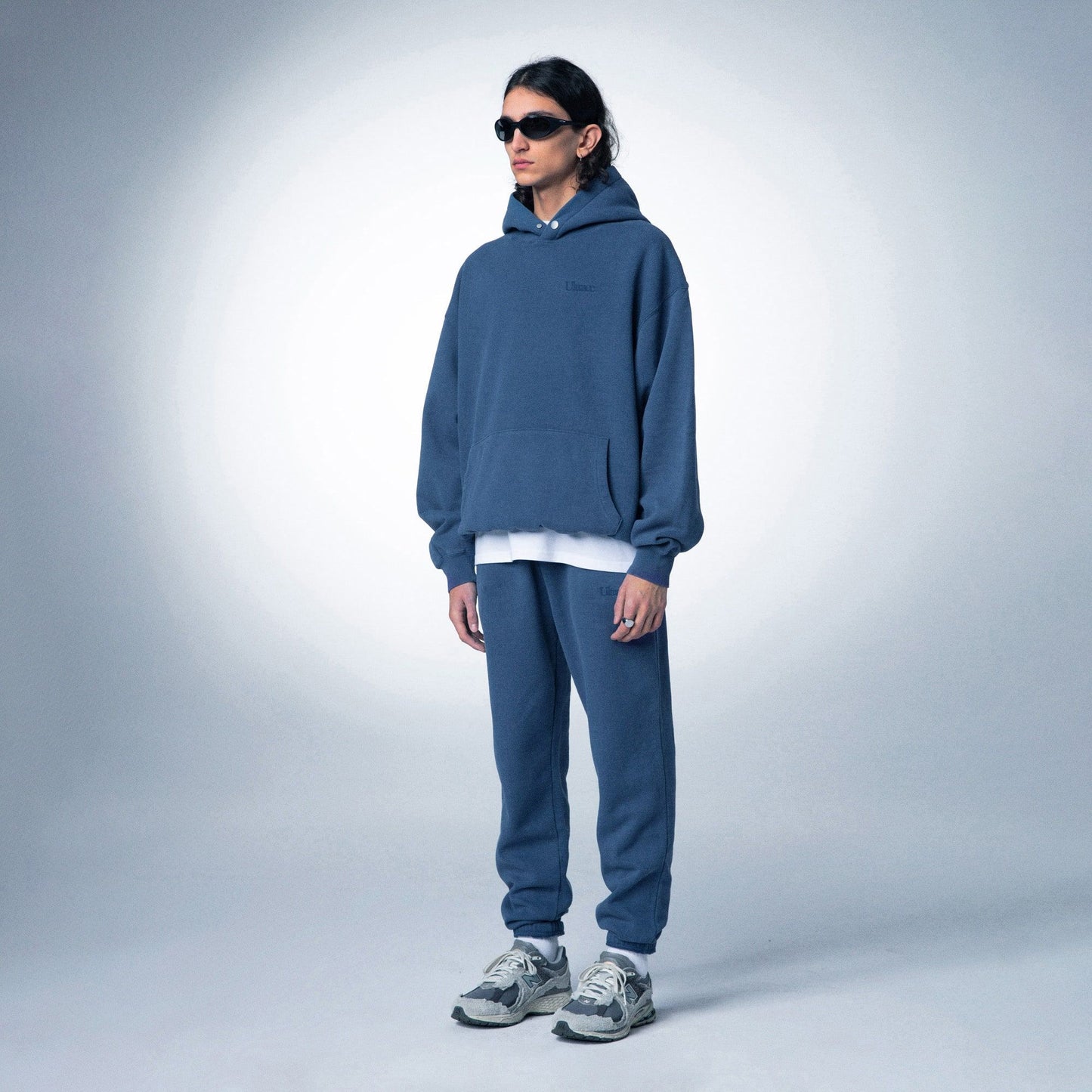 Vintage Blue Hoodie