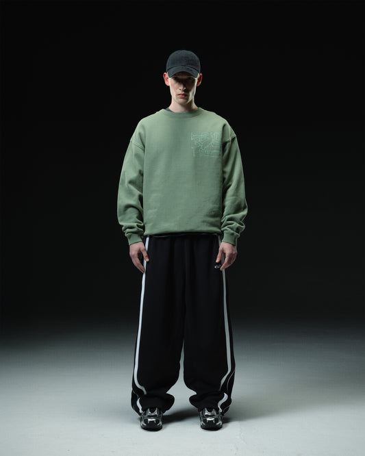 Griffin Khaki Crewneck