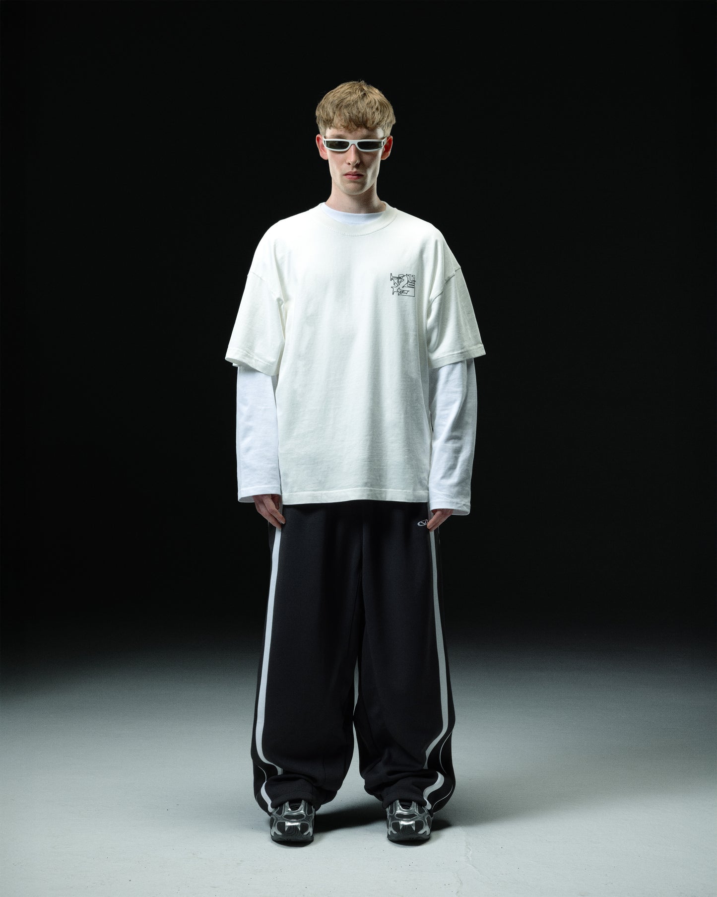 Outline White T-Shirt