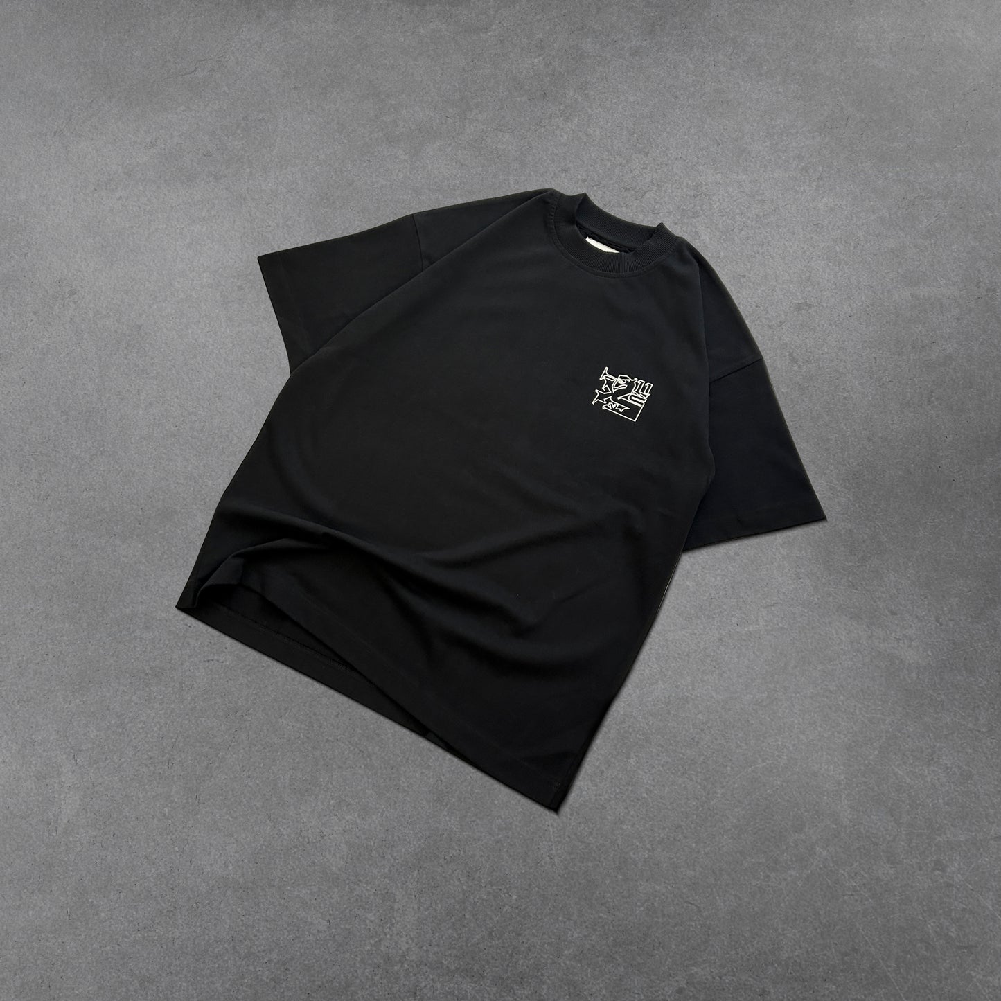 Outline Black T-Shirt