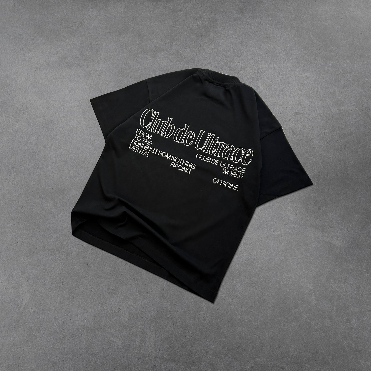 Outline Black T-Shirt