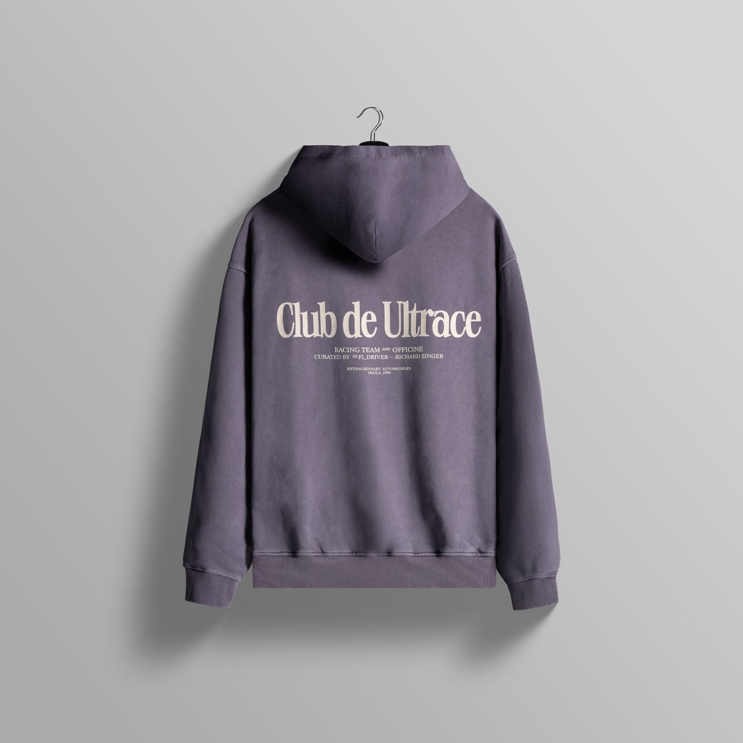 Crest Purple Hoodie