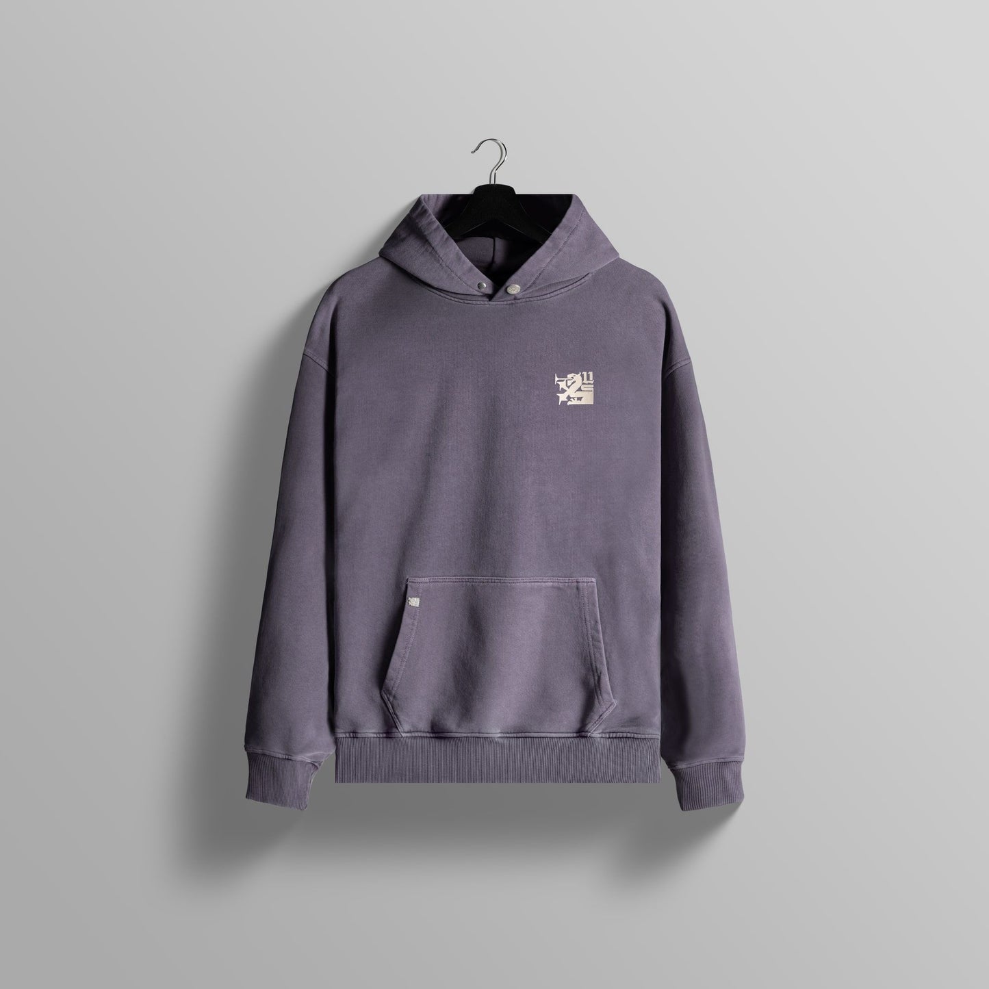Crest Purple Hoodie