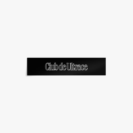 Outline Sticker Black