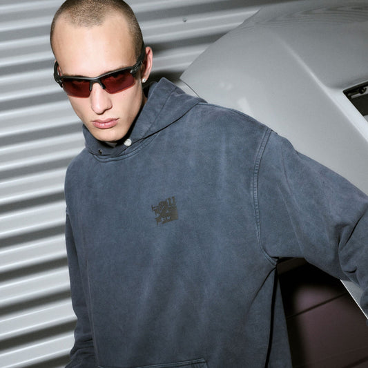 Crest Graphite Hoodie